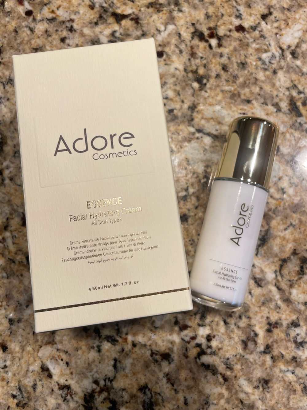 Adore Essence Facial Hydrating Cream 1.7 fl oz/50 ml - New-Sealed